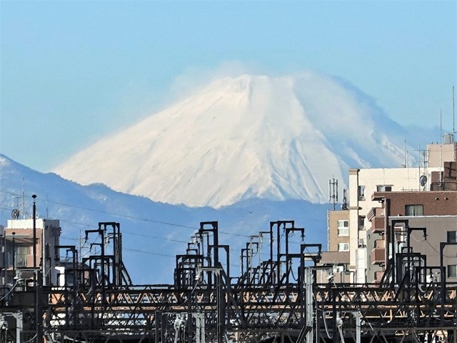 昨日の富士山