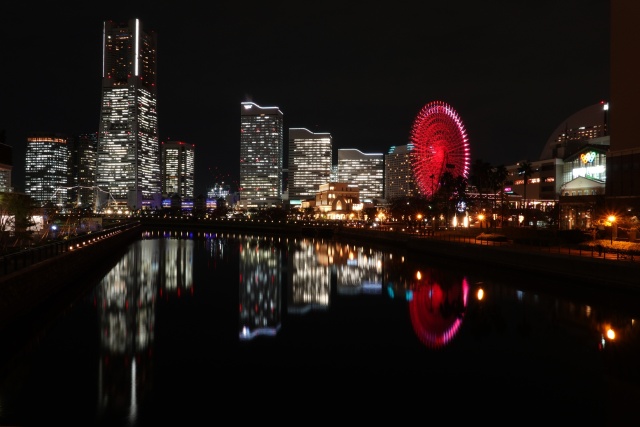 みなとみらいの夜景