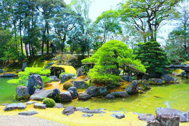 日本の風景 醍醐寺日本庭園 壁紙館