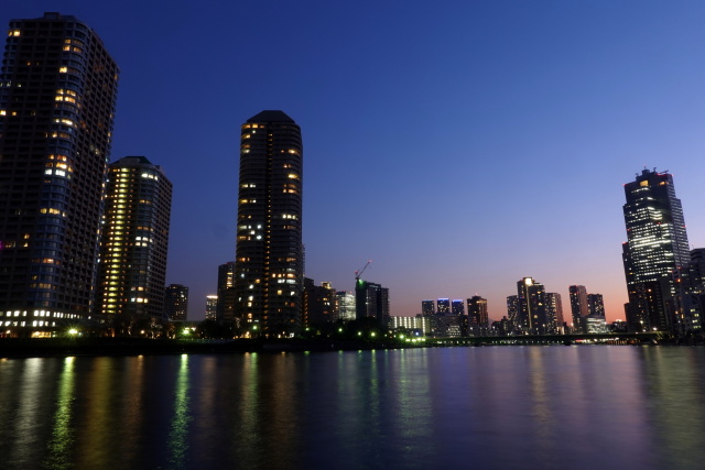 隅田川夕景