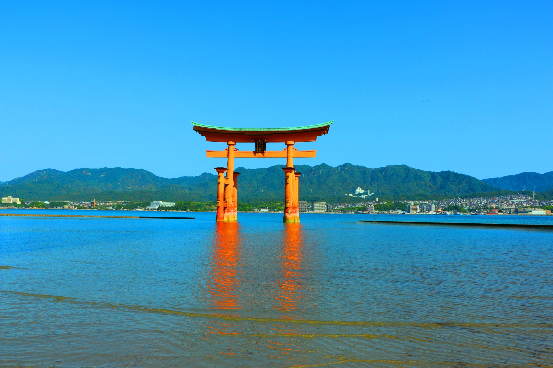 日本の風景 厳島神社 壁紙19x1280 壁紙館