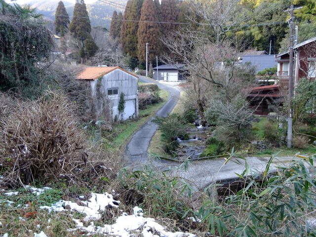 静かな里山の集落