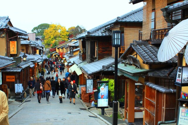 京都の町並み