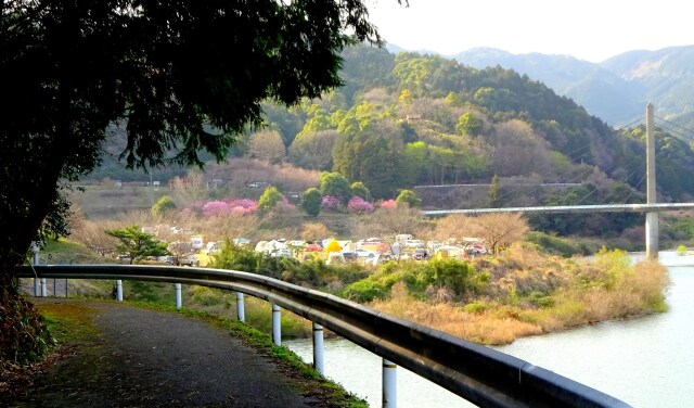 春分の日のキャンプ地