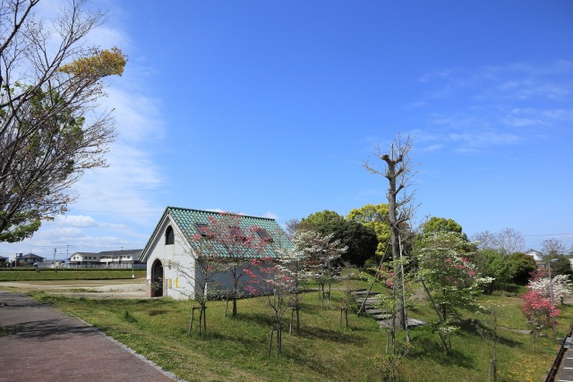 ひっそりとした公園