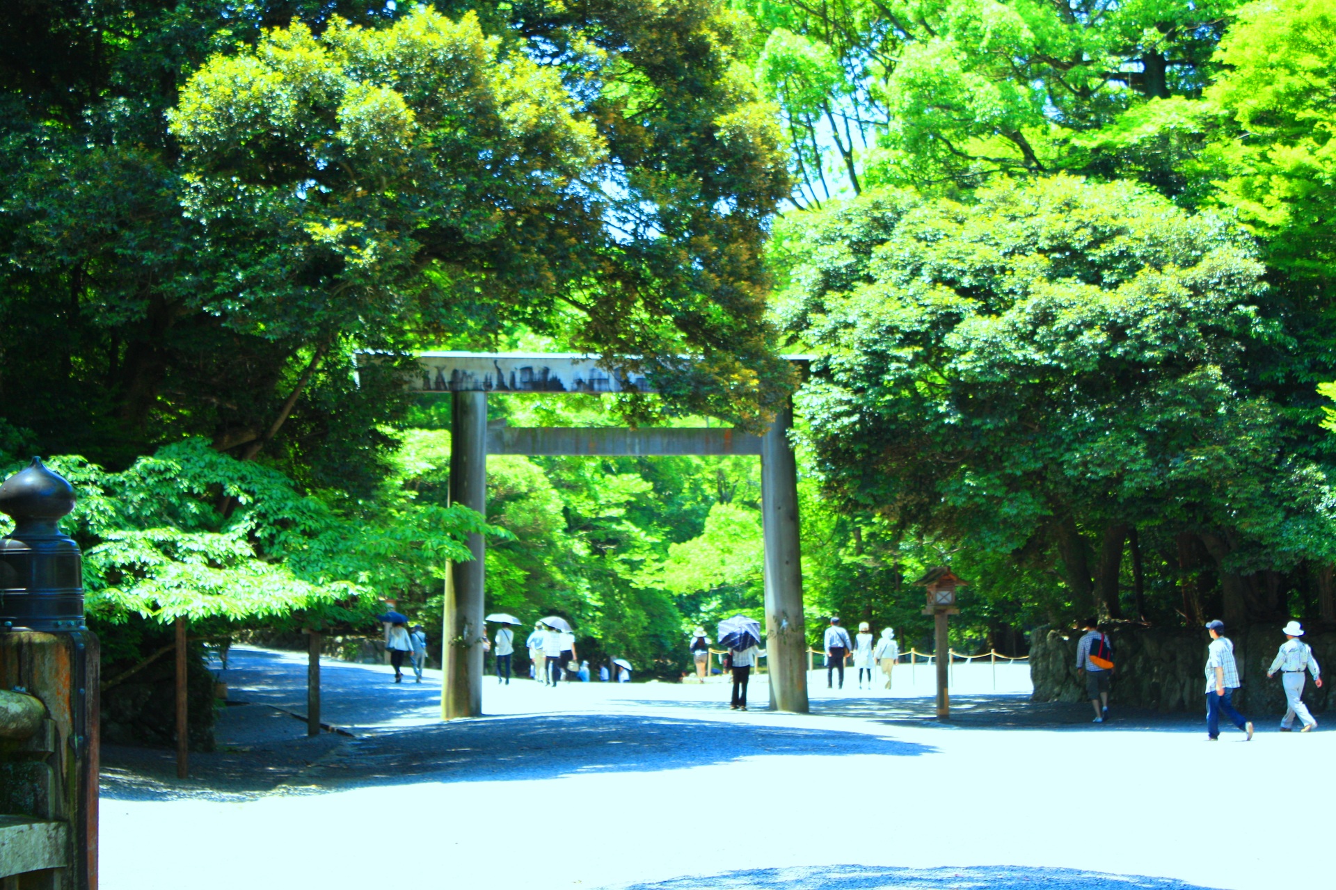 日本の風景 新緑の伊勢神宮 壁紙19x1280 壁紙館