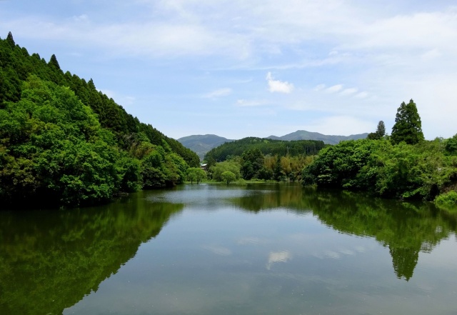 夏が近づく北山湖