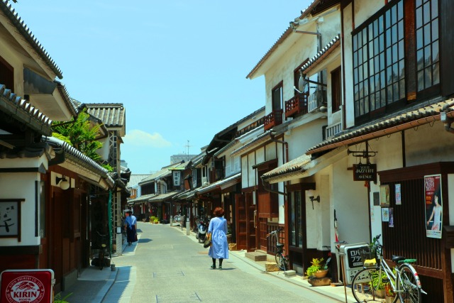 倉敷市の街並み