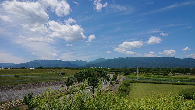 穂高岳と信州一望