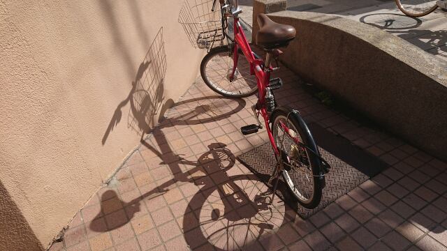 松本銀座・なわてを飾る自転車