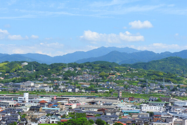 郊外の風景