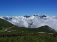 雲上の槍穂高