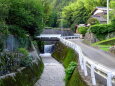 山村集落の坂道