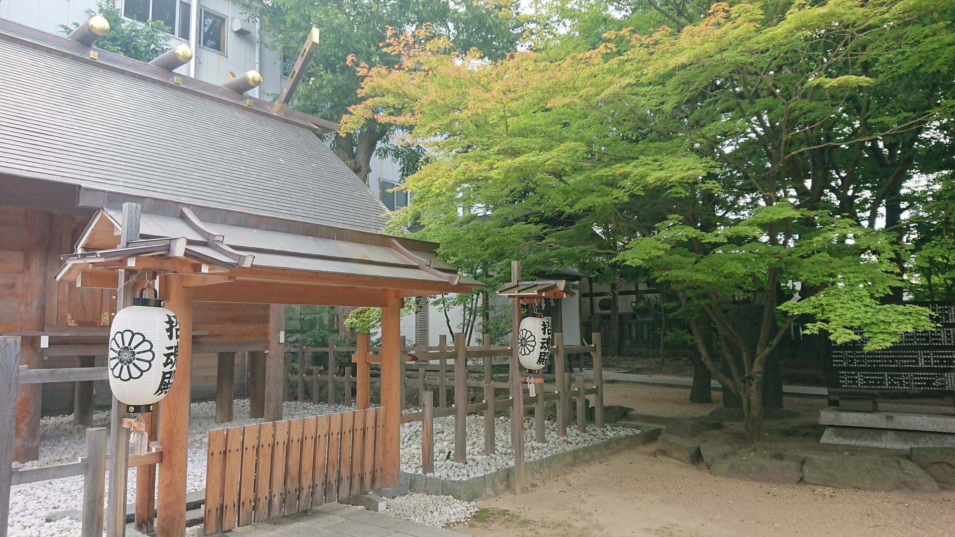 日本の風景 四柱神社の夏紅葉 壁紙19x1080 壁紙館