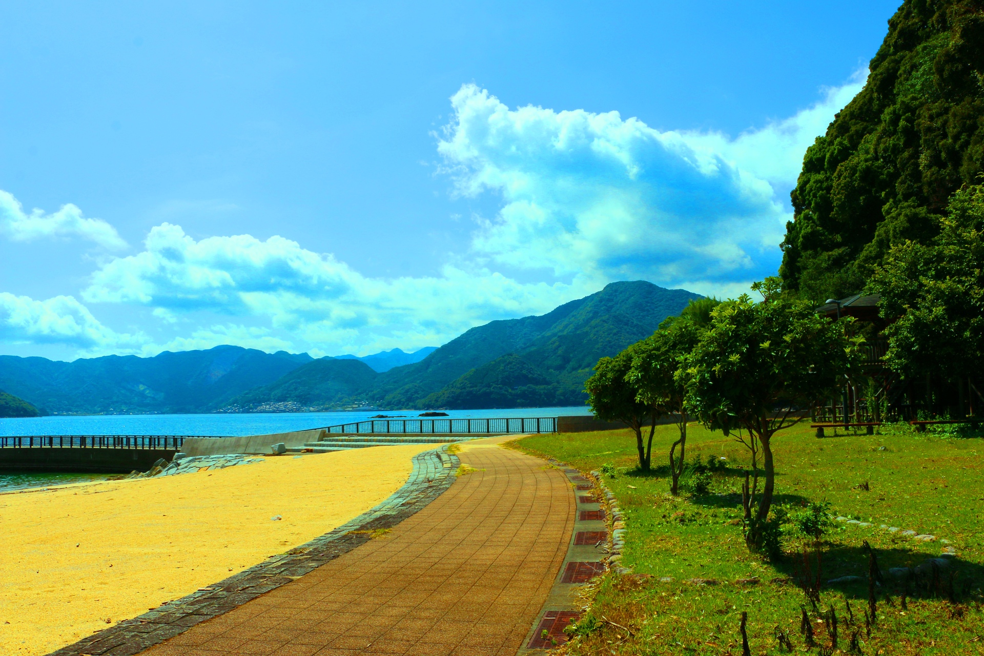 日本の風景 秋の海 壁紙19x1280 壁紙館