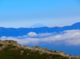 南アルプスと富士山