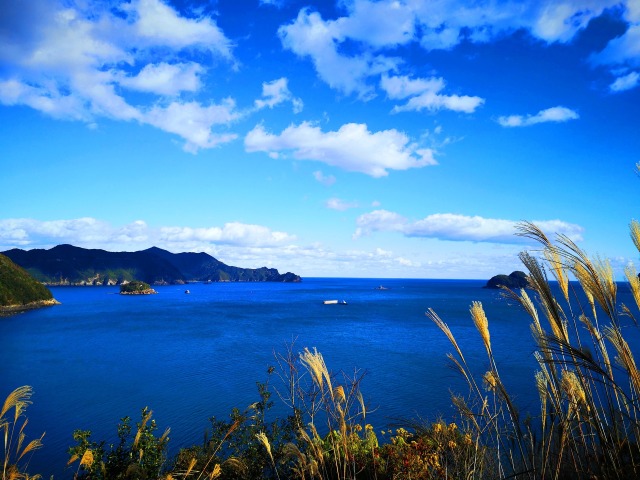 初冬の東紀州の海