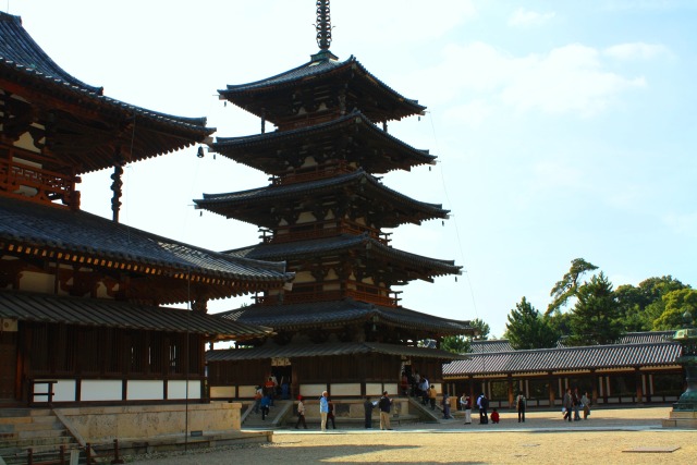 初冬の興福寺