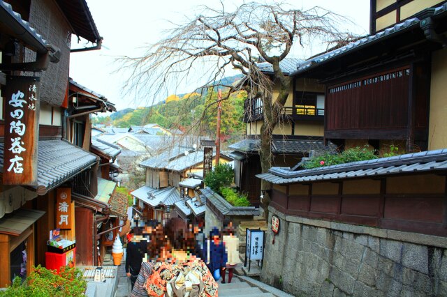 初冬の京都