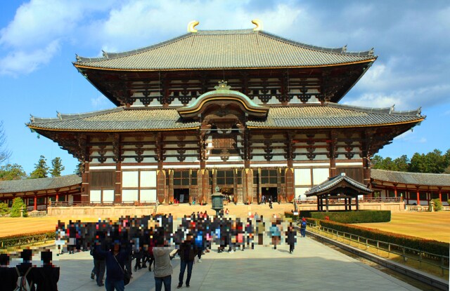 初冬の東大寺