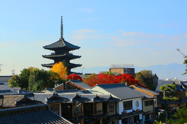 初冬の京都