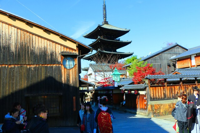 初冬の京都