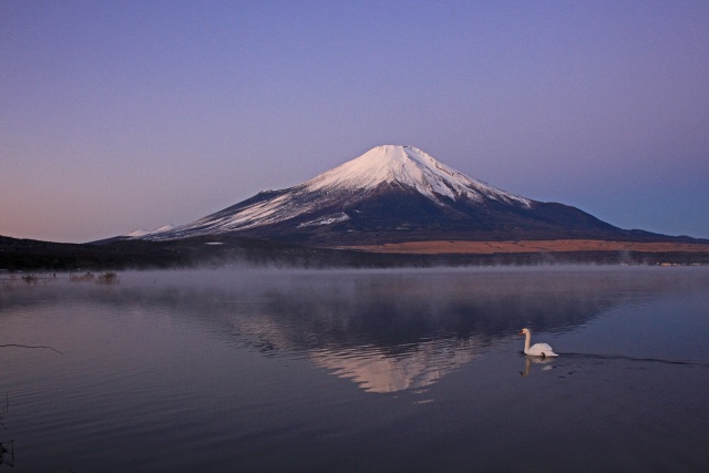 気嵐の湖