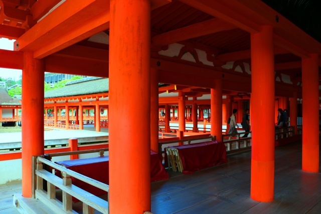 迎春 厳島神社