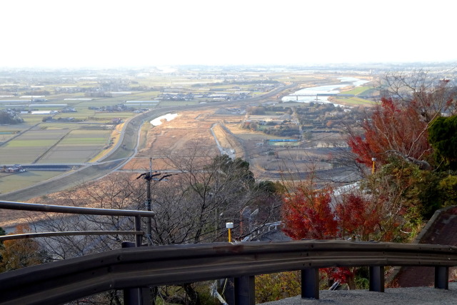 冬の筑後川風景