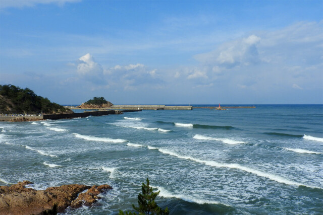 山陰海岸 冬の海 11