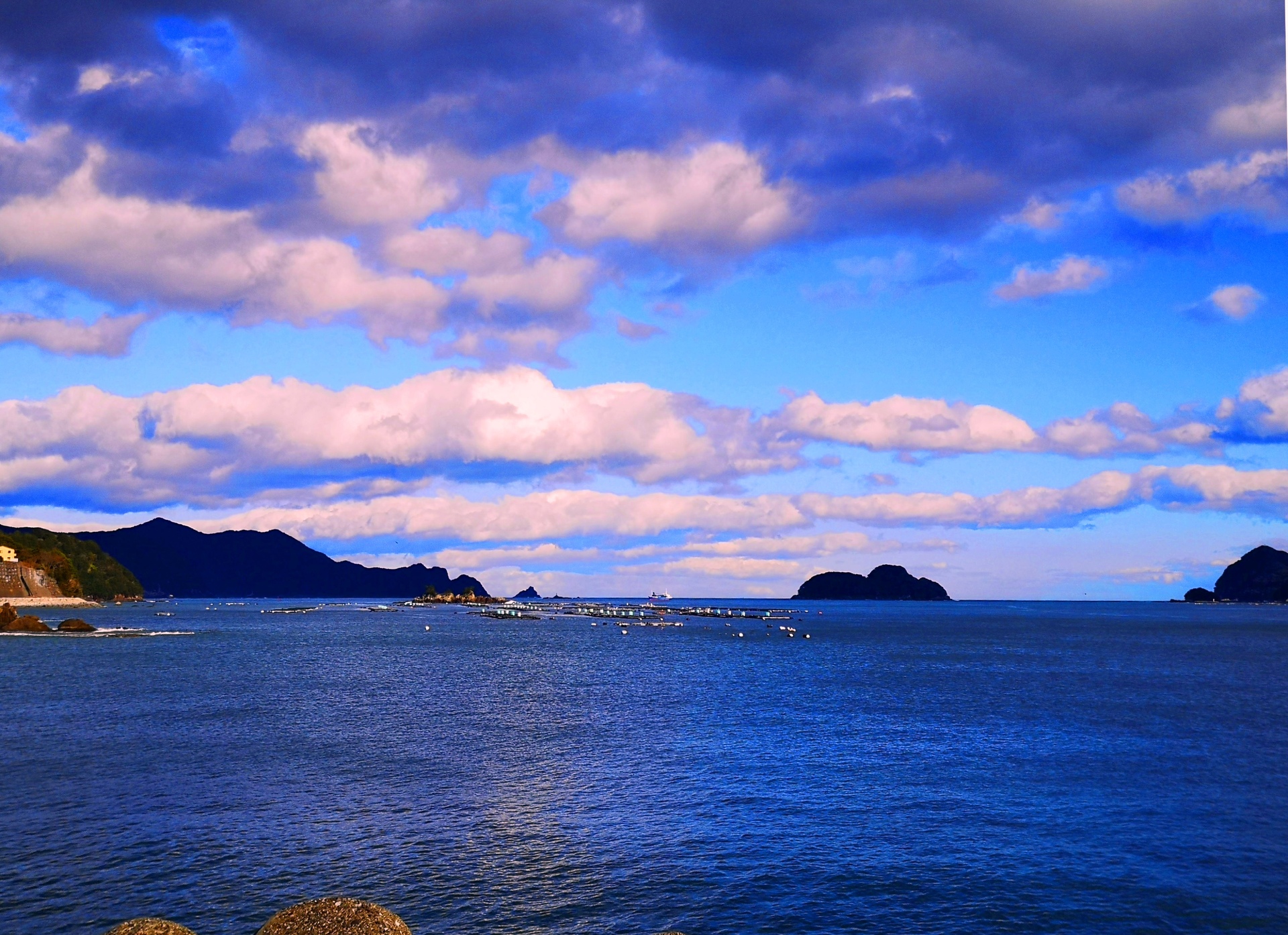 朝焼け 夕焼け 冬の海 壁紙19x1394 壁紙館