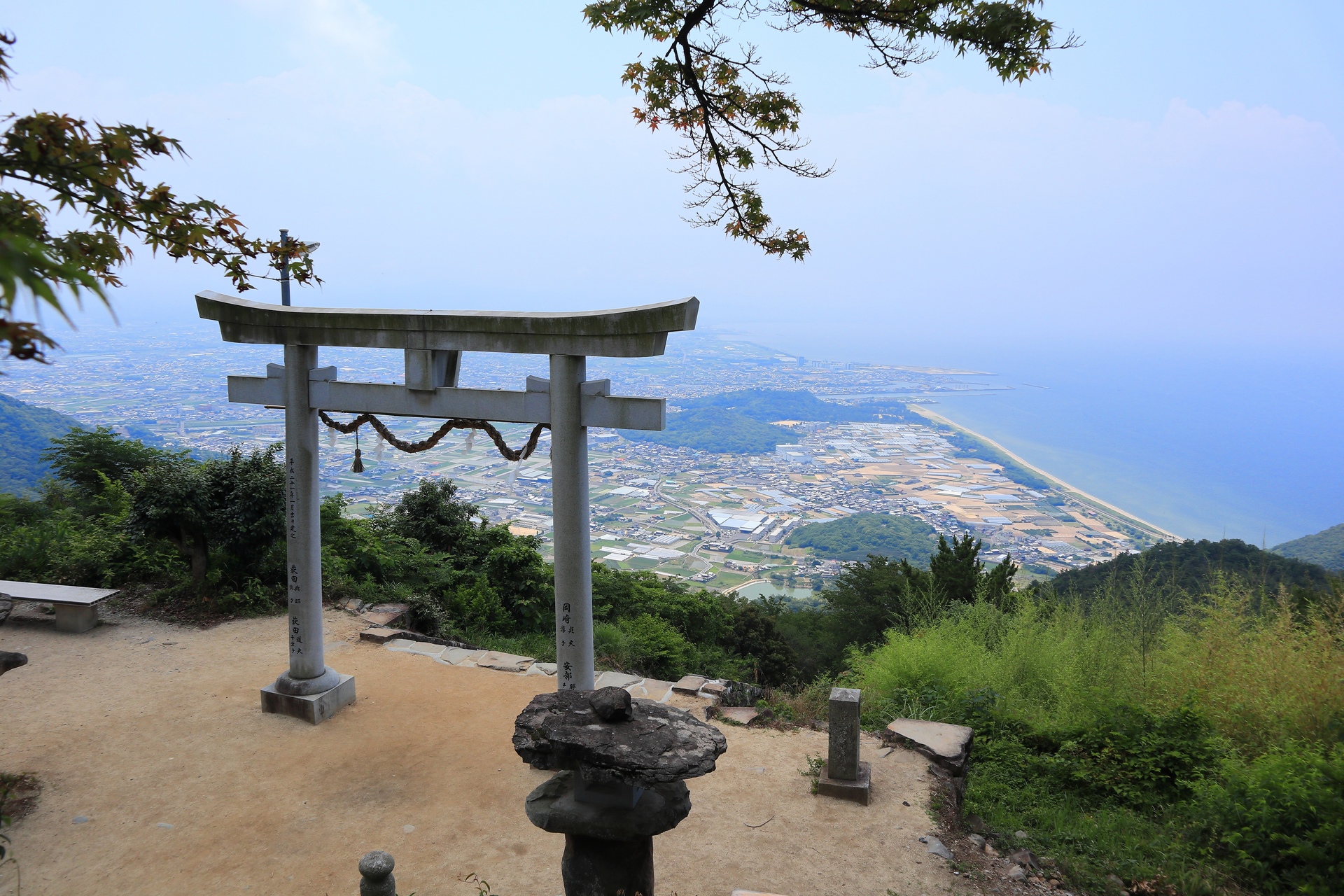 日本の風景 天空の鳥居 高屋神社 壁紙19x1280 壁紙館