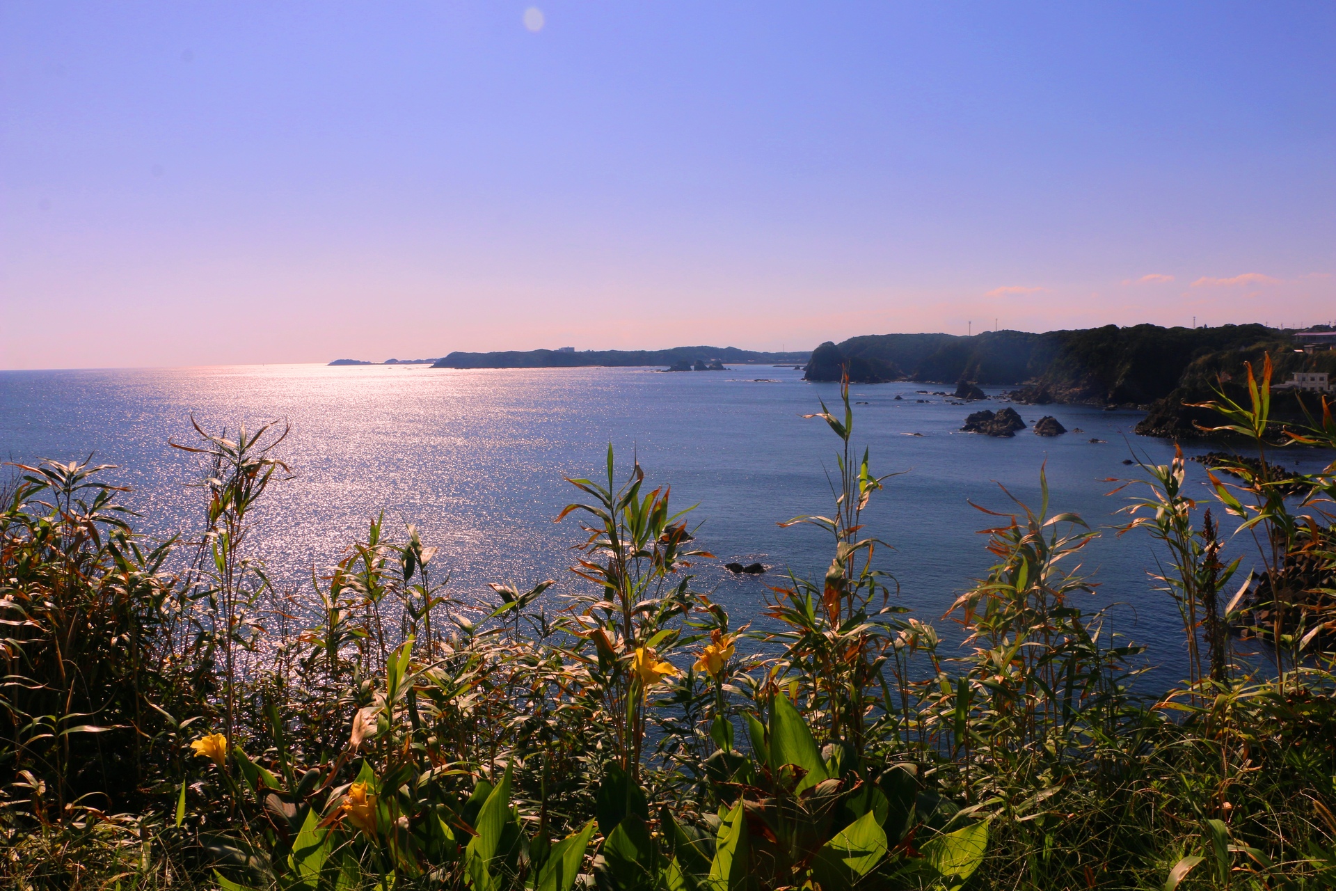 朝焼け 夕焼け 夏の海の夕暮れ 壁紙19x1280 壁紙館