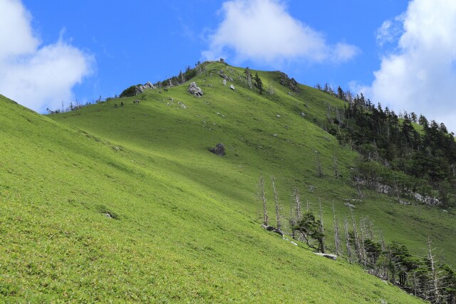 剣山頂上