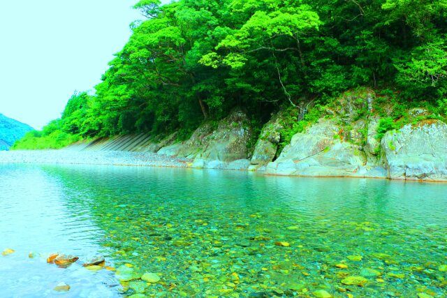 清流銚子川