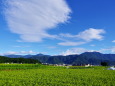 夏空と御坂山系