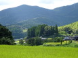 秋を迎える静かな山村