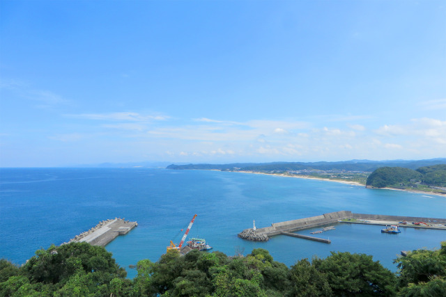 山陰海岸 初秋 海と空と雲 6