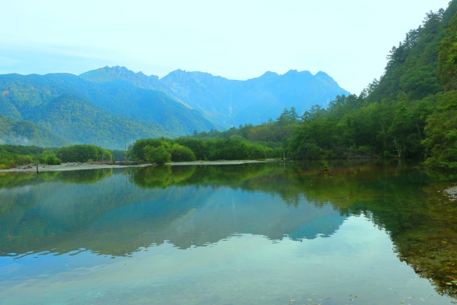 大正池9月