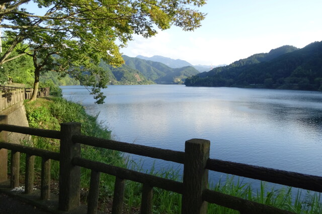 旅の途中 ダム風景