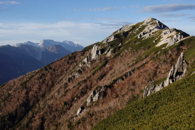 立山と燕岳