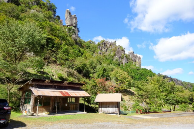 奇岩の風景