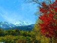 北アルプス初冠雪