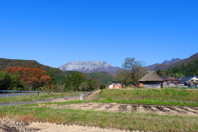 山里の秋 大山