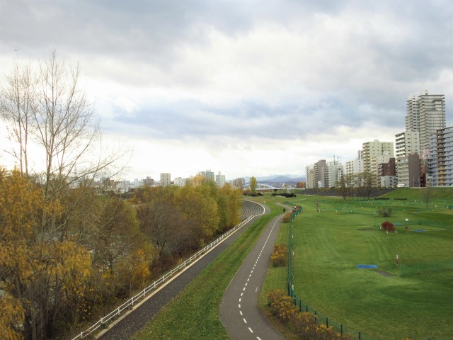 晩秋の札幌