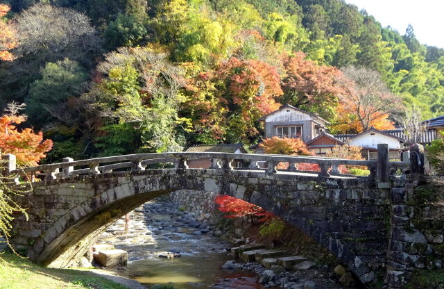 城下町秋月の眼鏡橋