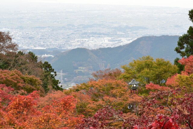 大山阿夫利神社からの展望