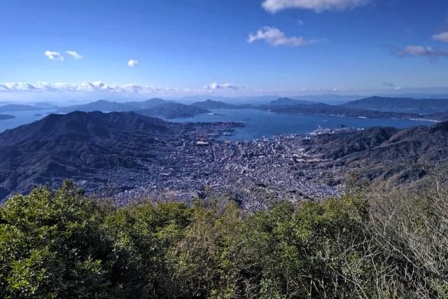 灰ヶ峰からの景色