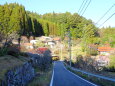 冬を迎える山村集落