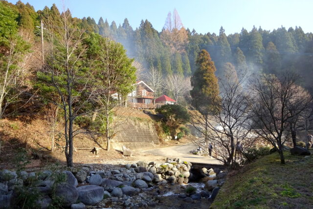 山間部 冬の訪れ